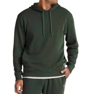 Allbirds Wool Hoodie Forest Green Relaxed Fit Cozy Comfy Casual Menswear Size XS